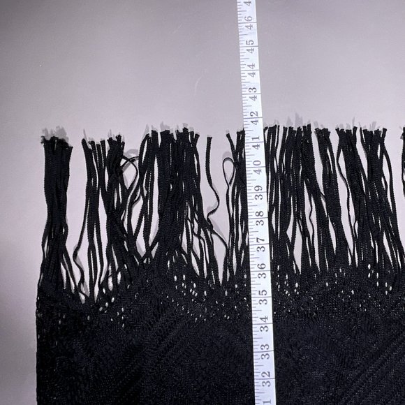 Sassy Black Dress with Lace Design Size Medium - Picture 12 of 14